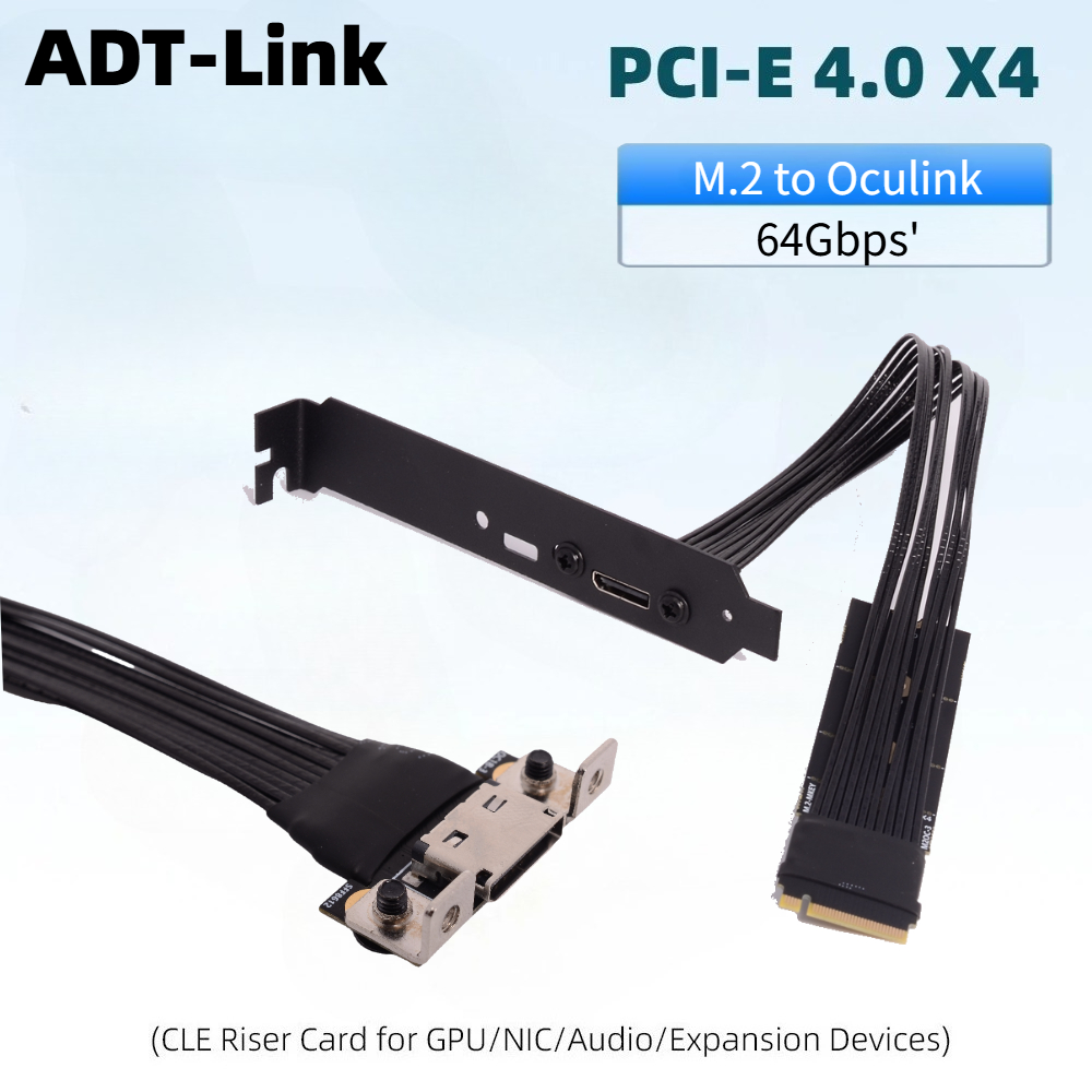 Oculink Egpu Mini Pc - Cabo de extensão adaptador PCIE 4.0