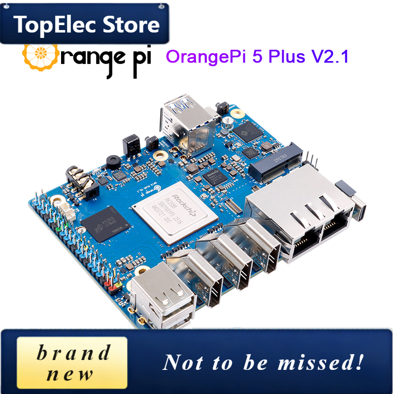 Rockchip Rk3588 Development Board - Placa de Desenvolvimento TopElec Orange Pi