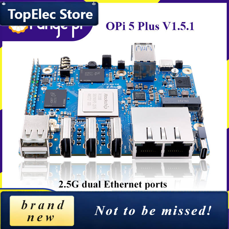 Computador de Placa Única TopE - Orange Pi 5 Plus 16Gb avaliação e preço