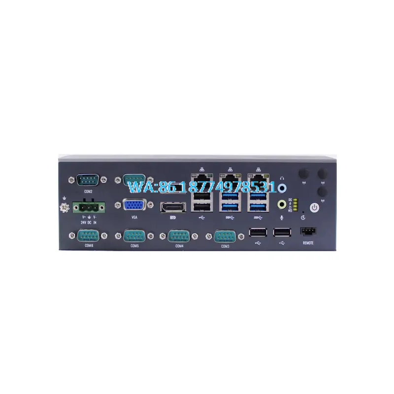 Wmwmnu para Core I3 I5 I7 Mini - Fanless Industrial Pc Rs485 Core I7 avaliação e preço
